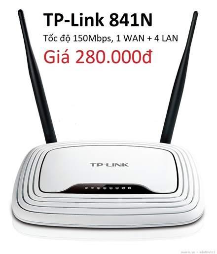 PK Bộ phát Wifi TP-LINK TL-WR841N