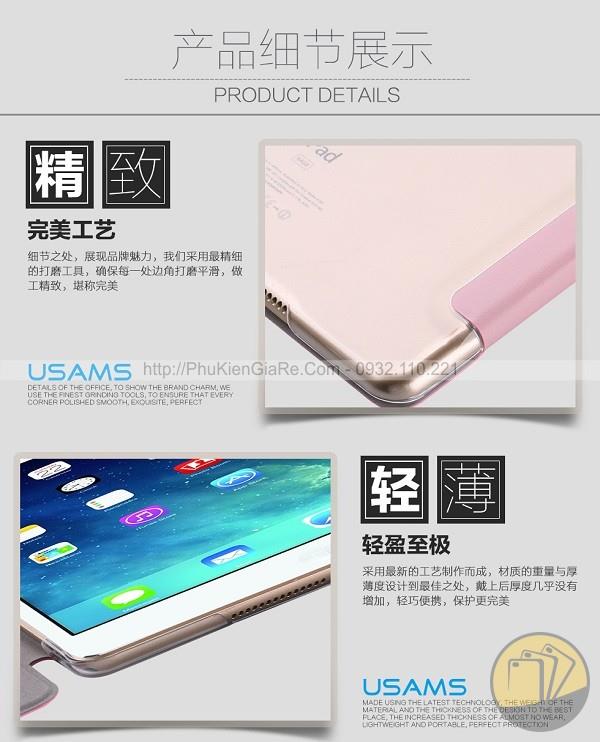 PK Bao da iPad Air Usam Star