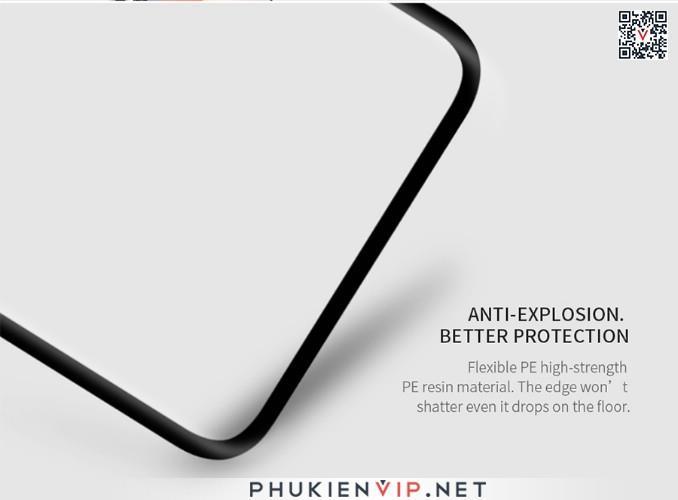 PK Dán cường lực iPhone X đen Benks Full 3D 0.3mm