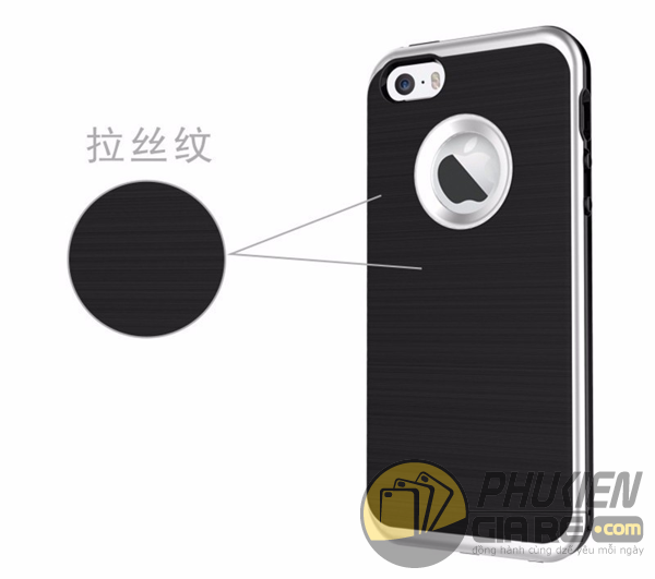 PK Ốp iPhone 5 Metalic Motomo 