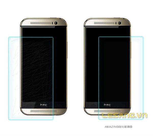 PK Bao Da HTC M8 sọc Nillkin
