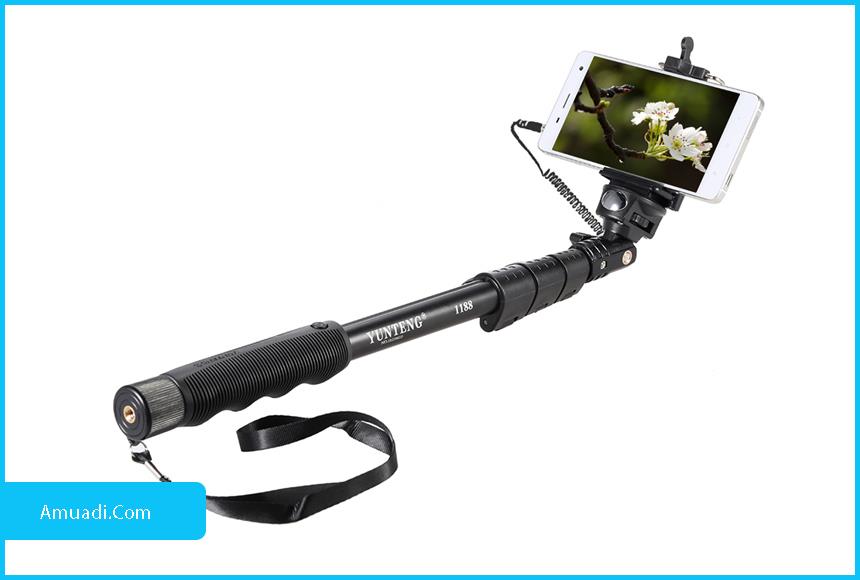 PK Gậy chụp hình Selfie 3.5 thân sắt