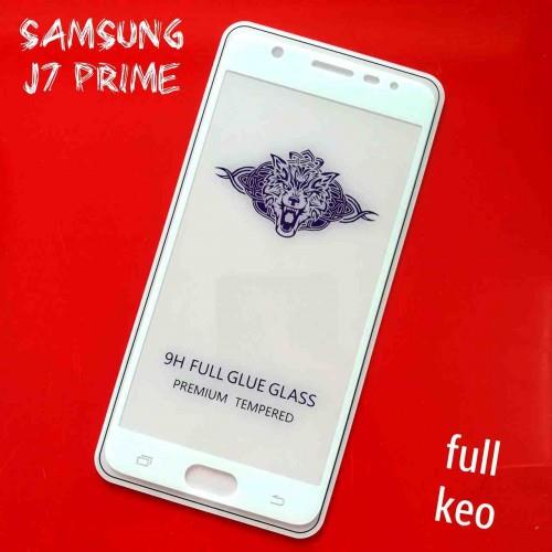 PK Dán cường lực Samsung J6 trắng Full 5D 