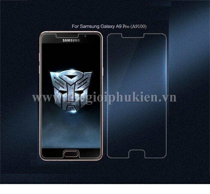 PK Dán Cường lực Samsung A9 Pro trắng Full dẻo