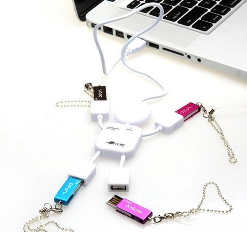 PK Hub USB hình người 4 cổng