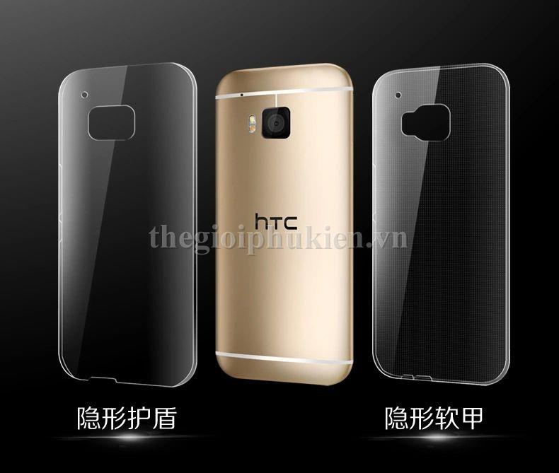 Pk Ốp HTC M9 dẻo trong 