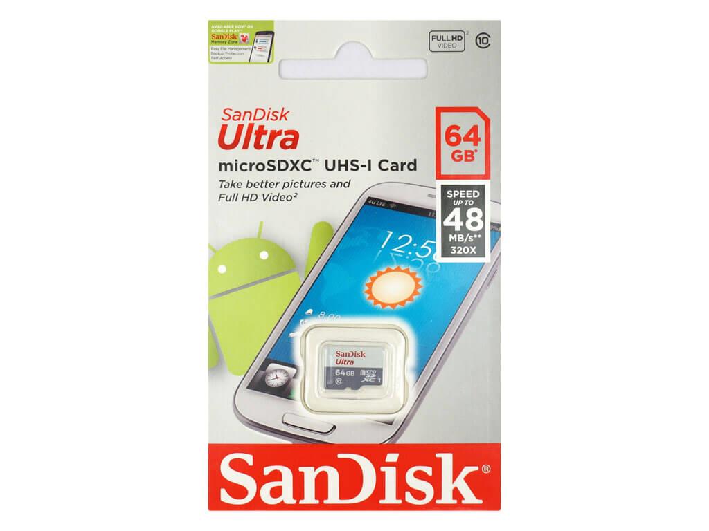 PK Thẻ nhớ Sandisk Micro SD Ultra 48Mb/s