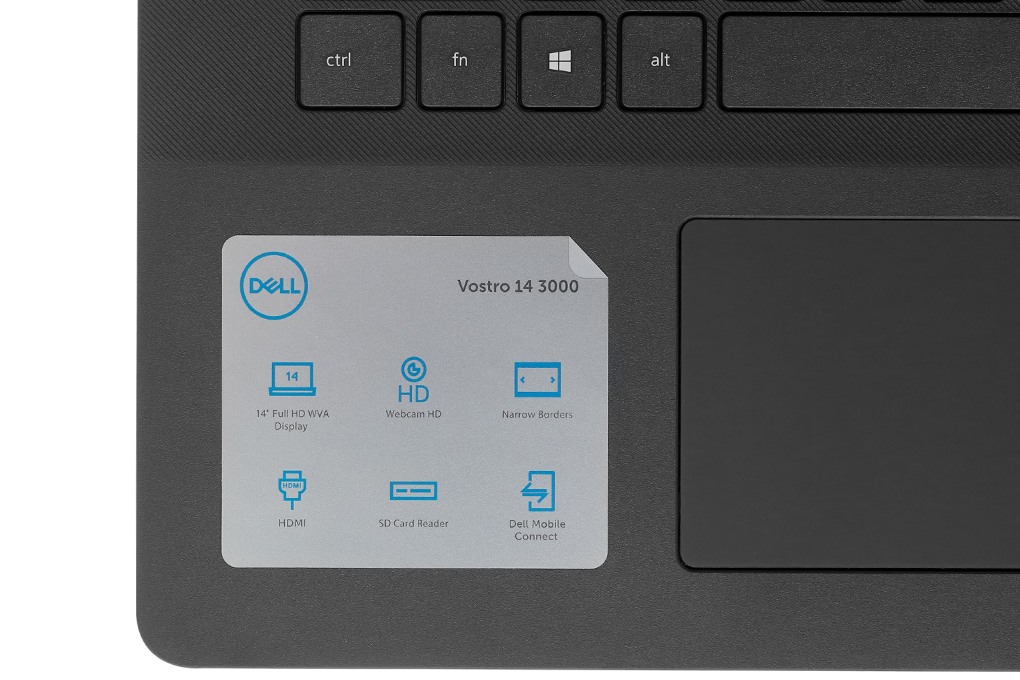 Laptop DELL Vostro 3400 Intel 14 i3 1115G4 RAM 8GB SSD M2 256G Windows 10 Bản Quyền FPT SYNNEX
