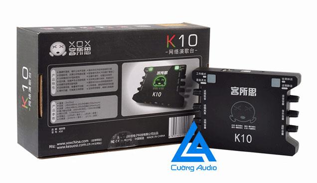 PK Sound Card Livestream K10 2018