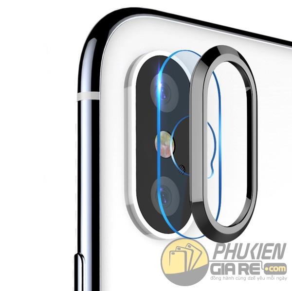 PK Combo dán và bảo vệ Camera iPhone X Totu