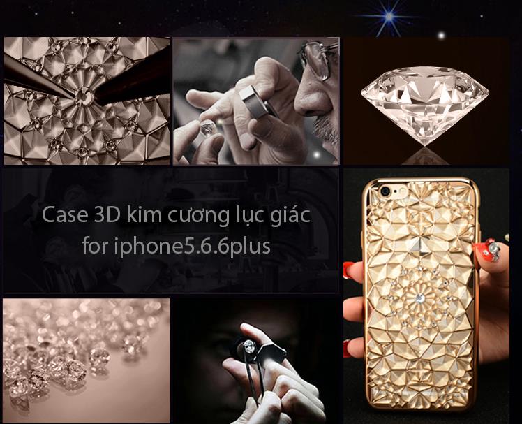 PK Ốp
 iPhone X 3D kim cương hình