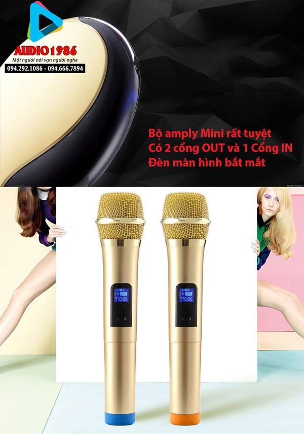 PK Micro Karaoke Amply mini