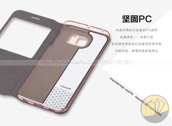 PK Bao Da Samsung S6 Edge + Usam 